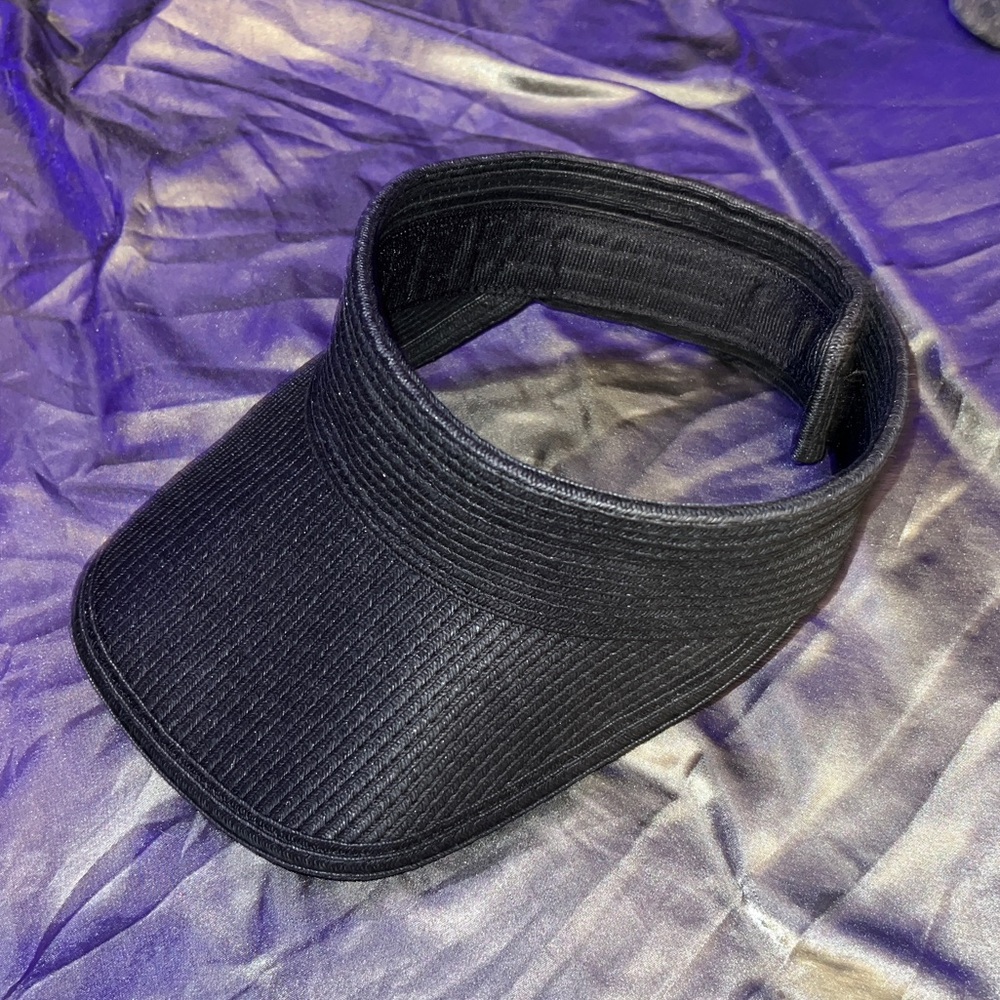 Black Visor Hat